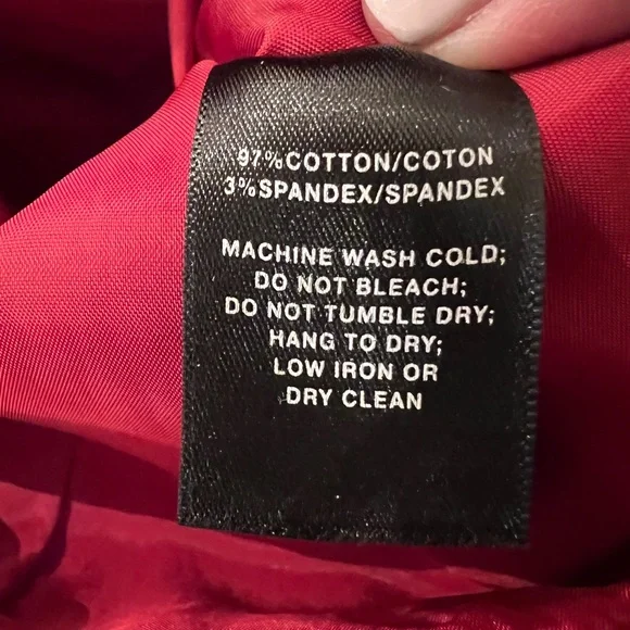 Lafayette 148 New York Vibrant Red Pencil Skirt - Picture 3 of 4